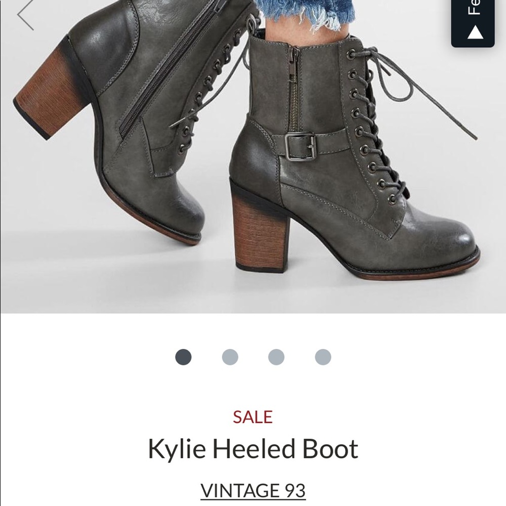 Vintage 93 Kylie Boot sz 6 DAMAGED